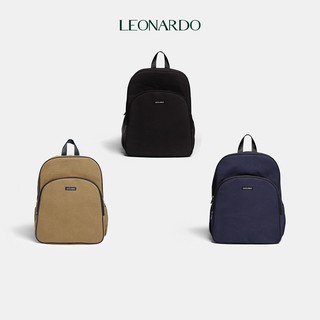 Balo nam nữ Mismo vải Canvas thương hiệu Leonardo