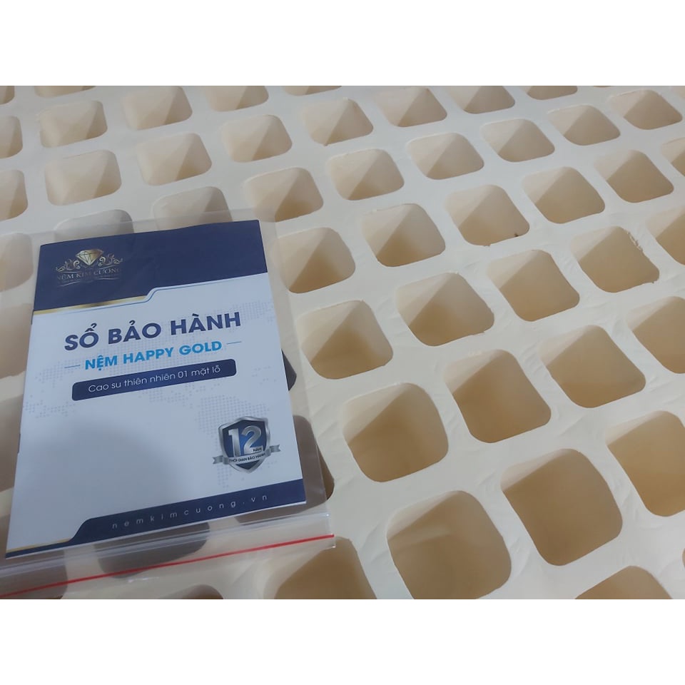 Nệm cao su kim cương happy gold 1m6x10cmx2m