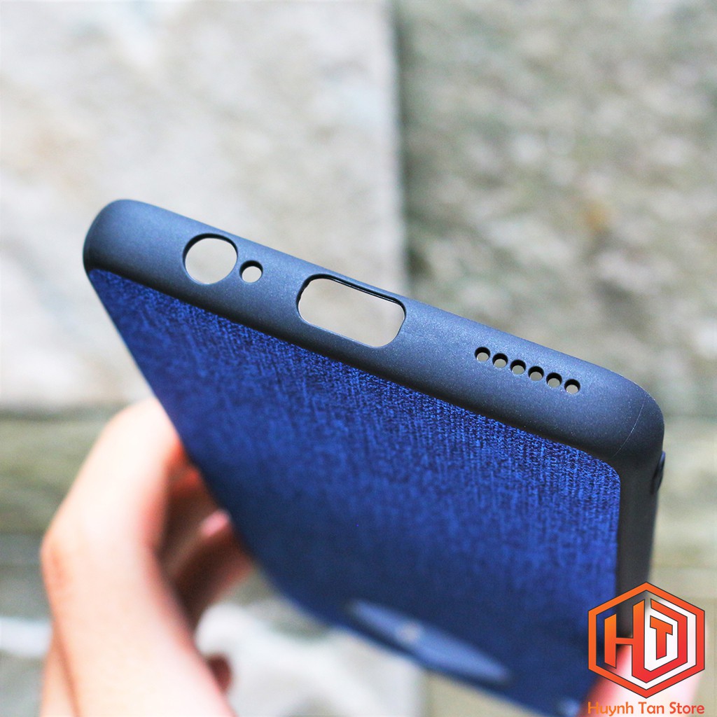 Ốp lưng huawei mate 30 chống vân tay nhựa cứng viền đen giả vải JEAN 1 màu phụ kiện điện thoại huỳnh tân store