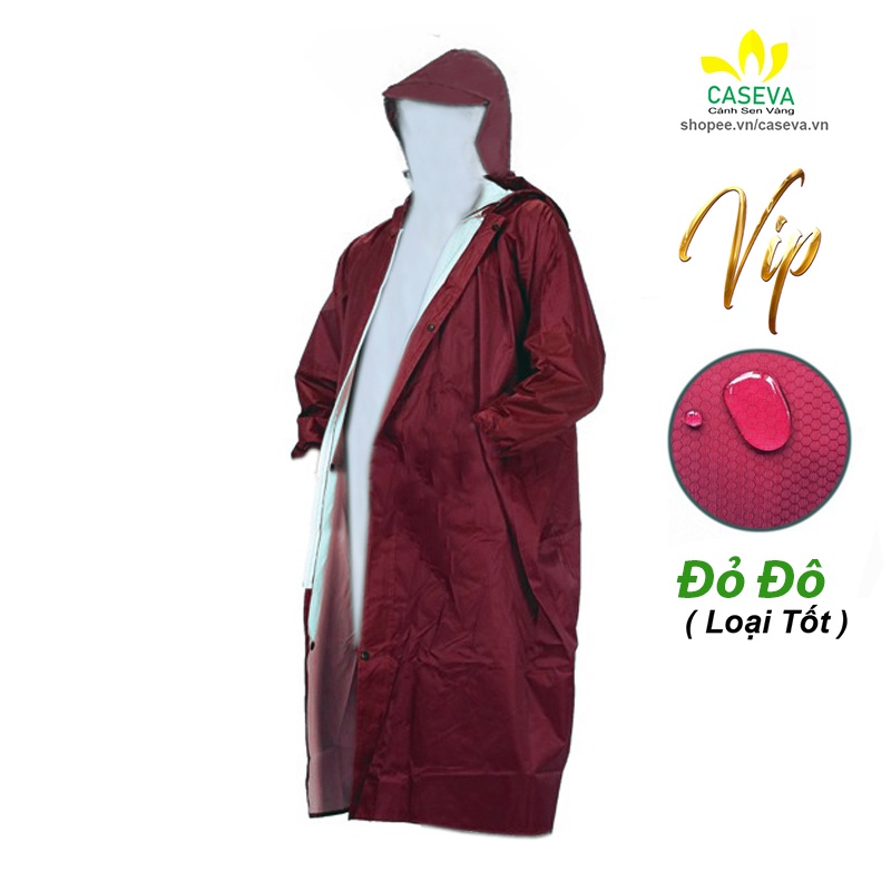 Áo Mưa Bộ Mangto Nam Nữ Cặp Đôi - Dây Kéo Khóa