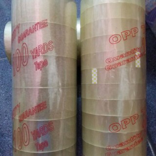 [Sale Thả Ga] 6 CUỘN BĂNG KEO (1 CÂY) TRONG ĐỤC SIÊU DÍNH CHẮC 100 YARD ĐÓNG THÙNG GÓI HÀNG HÓA NIÊM PHONG (1.2KG)