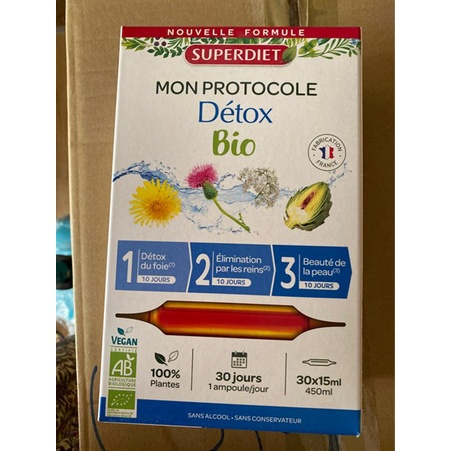 THẢI ĐỘC SUPERDIET MON PROTOCOLE DETOX