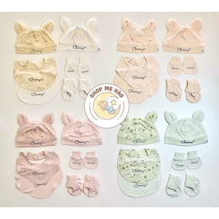 [CHAANG] SET 2 mũ mềm mịn cho bé sơ sinh hàng chính hãng