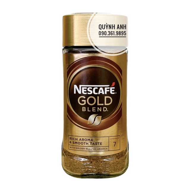 Cà phê hòa tan cao cấp Nescafe Gold Blend hủ 100gr/ 200gr