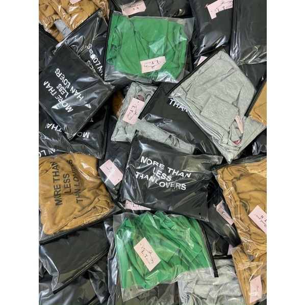 Set Đầm Body 2 Dây Phối Dây Chéo In Chữ Kèm Khoác Chất Gân Mềm Mịn Tôn Dáng Sang Chảnh Đi Chơi ATN CLOTHING