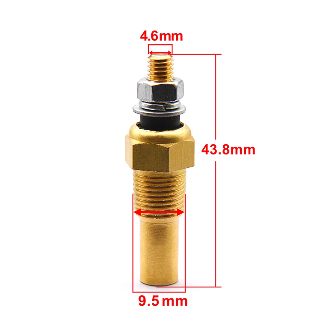 Cảm Biến Nhiệt Độ Nước / Dầu 1 / 8 NPT 10mm Chuyên Dụng Cho Xe Hơi / Xe Tải