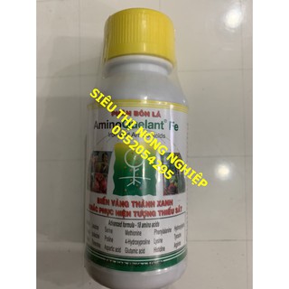 Phân bón khắc phục bệnh vàng lá, rụng lá AminoQuelant Fe - amino sắt