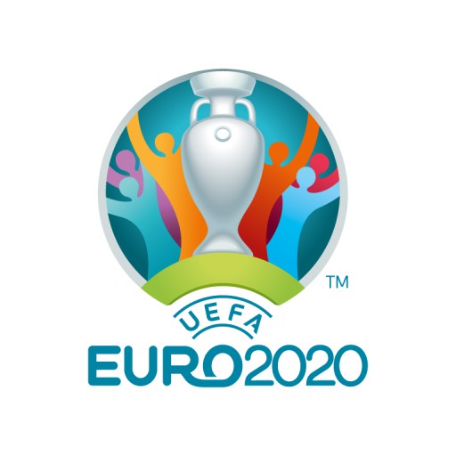 Hình dán STICKER LOGO EURO 2020 (nhiều kích cỡ) dán xe, dán laptop vv...