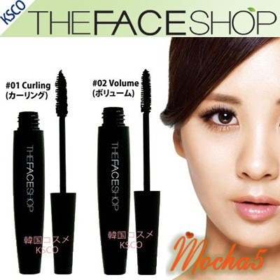 Mascara chuốt mi The Face Shop Freshian Big TFS làm dày và dai mi