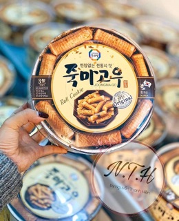 Bánh quế cuộn chà bông