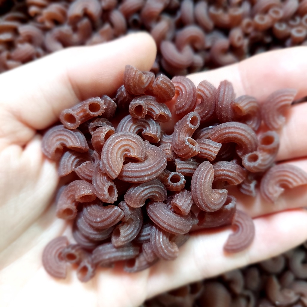Nui gạo lứt, nui rau củ đầy đủ hình dạng túi 500g, nui hữu cơ cho người ăn kiêng eatclean, giảm cân, bé ăn dặm