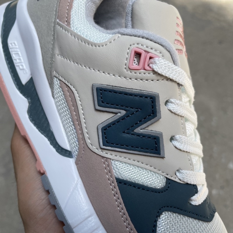 Giày Thể Thao Newbalance 530 xanh trắng Hồng nữ