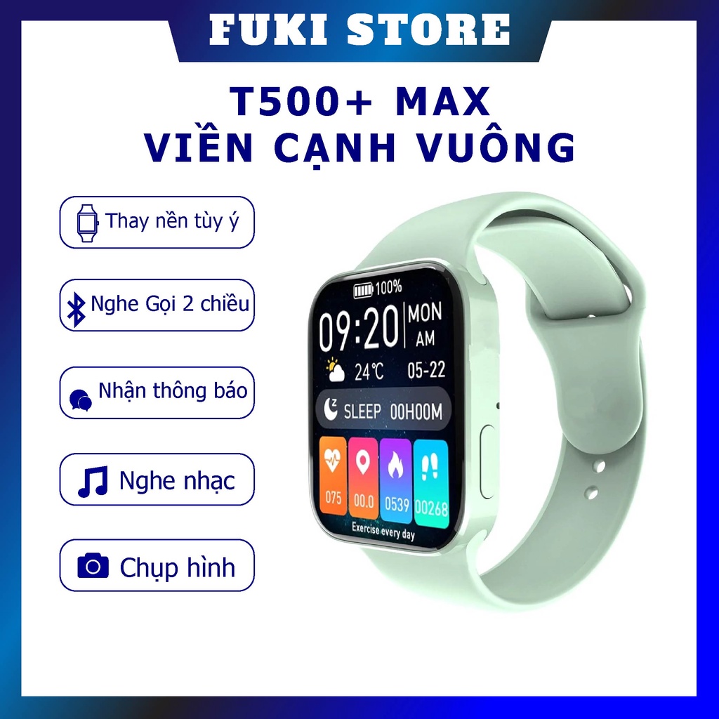 Đồng hồ thông minh sri7 I Phiên bản Max viền vuông I Nghe gọi 2 chiều I Nhận thông báo,..vv I Kết nối bluetooth ĐT
