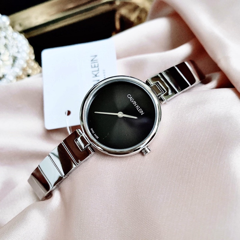 Đồng hồ nữ Calvin Klein dây thép không gỉ, kích thước 28mm