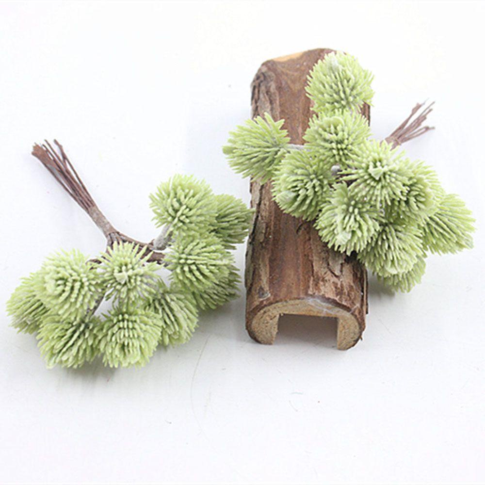 KUNHEV Bộ 6 Cành Hoa Mẫu Đơn Giả Trang Trí Giáng Sinh DIY