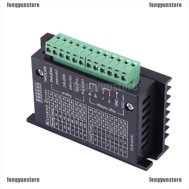 Động Cơ Bước Tb6600 42 / 57 / 86 32 Subdision 4a 40vdc Cnc Tiện Dụng