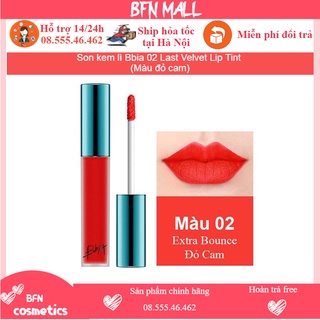 Son kem lì bbia 02 last velvet lip tint