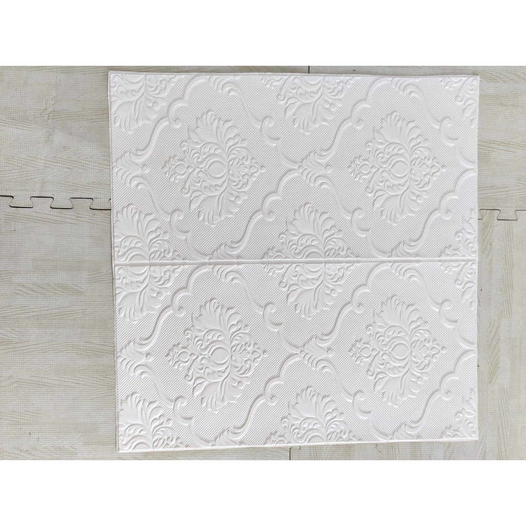 Kho Sỉ Xốp Dán Tường GIẢ DA Hoa Văn Lá Dứa | BigBuy360 - bigbuy360.vn