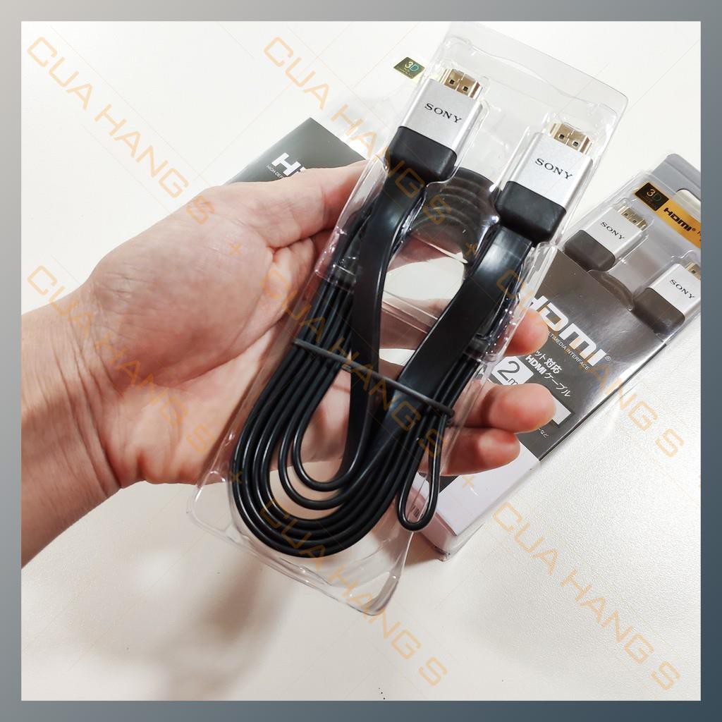 Dây cáp HDMI 2m FULL HD chống nhiễu SONY - BH 12 THÁNG