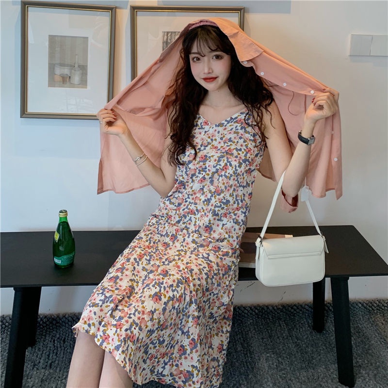 Đầm IELGY không tay thời trang mùa hè xinh xắn cho nữ