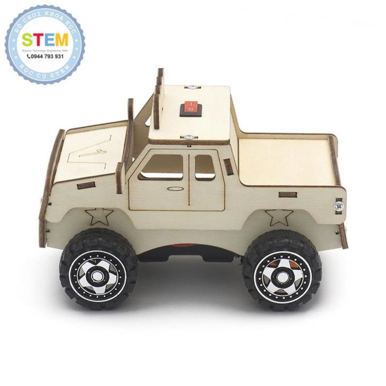 Xe Jeep  tự lắp ráp DIY| Đồ chơi STEM (C-40)