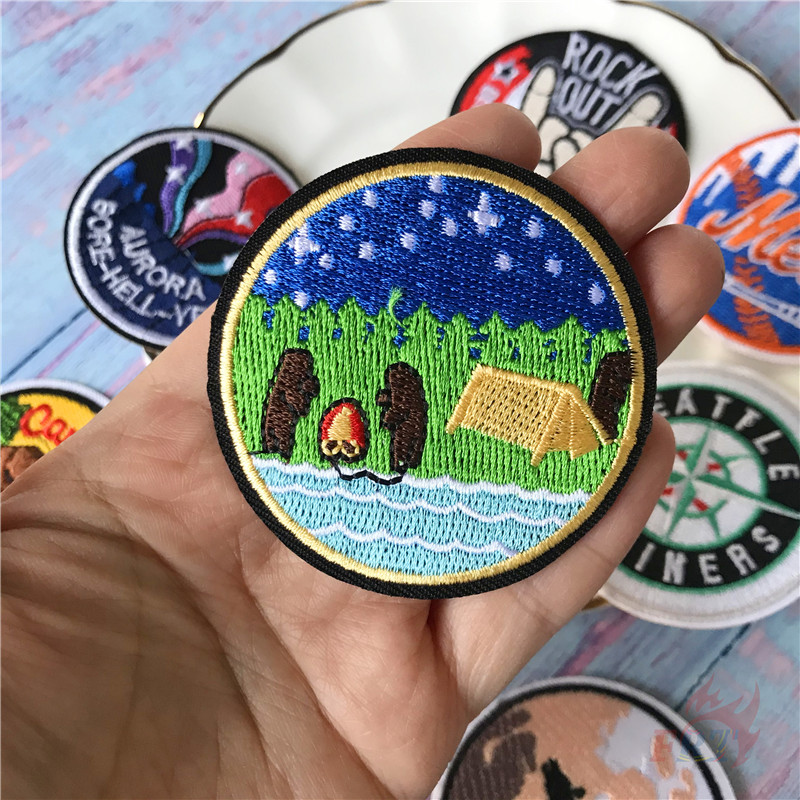 1 Miếng Dán Ủi Quần Áo Hình Rock N 'Roll - Enjoy Your Time 6cm