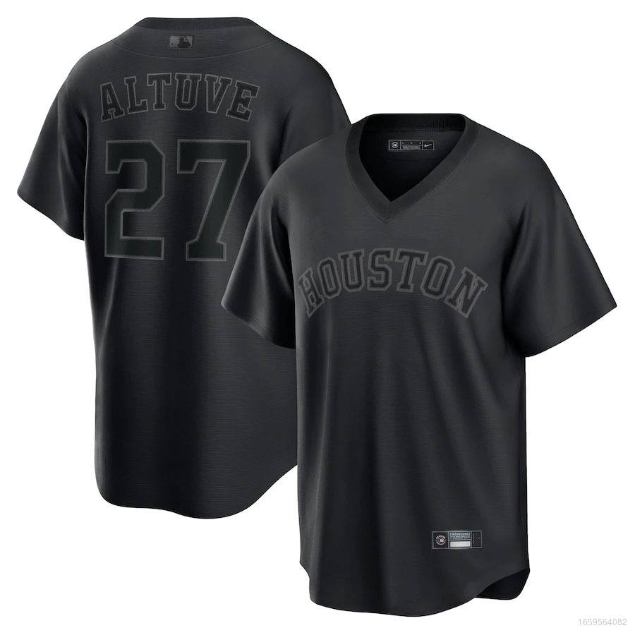 Áo Thun Bóng Chày HQ1 MLB Houston Astros Altuve Jersey Phiên Bản QH1