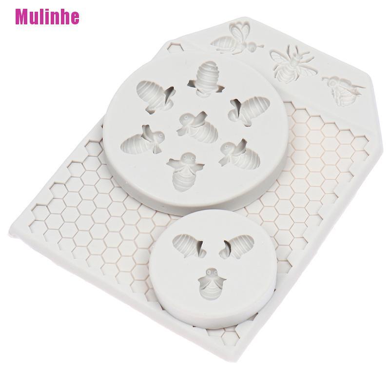 Khuôn Silicone Tạo Hình Tổ Ong Làm Bánh Kẹo Chocolate