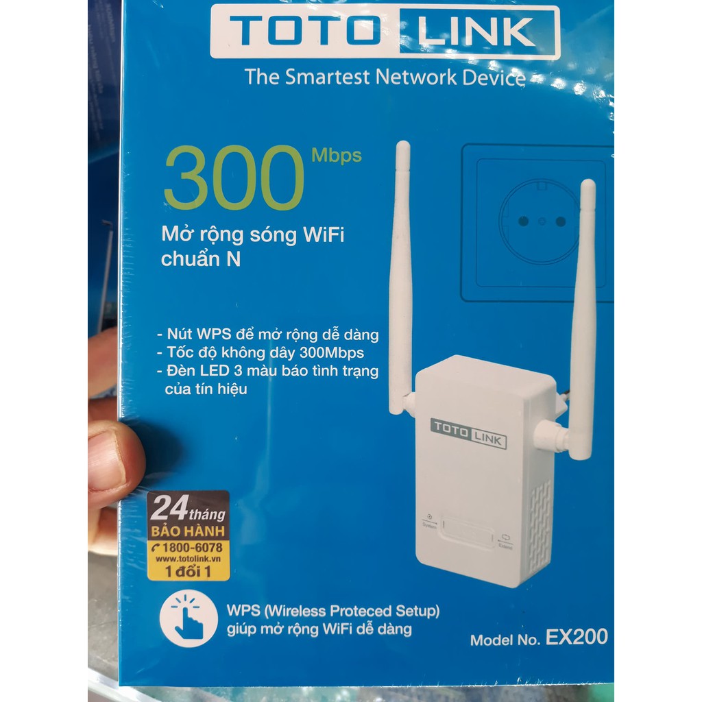 Thiết bị Thu Phát Sóng WiFi TOTOLINK EX200