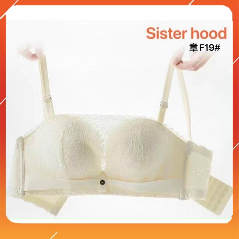 Áo ngực, Áo lót nữ cup ngực ren cao cấp không gọng đệm mút vừa ôm gọn nâng đẩy ngực mặc được nhiều kiểu A11215