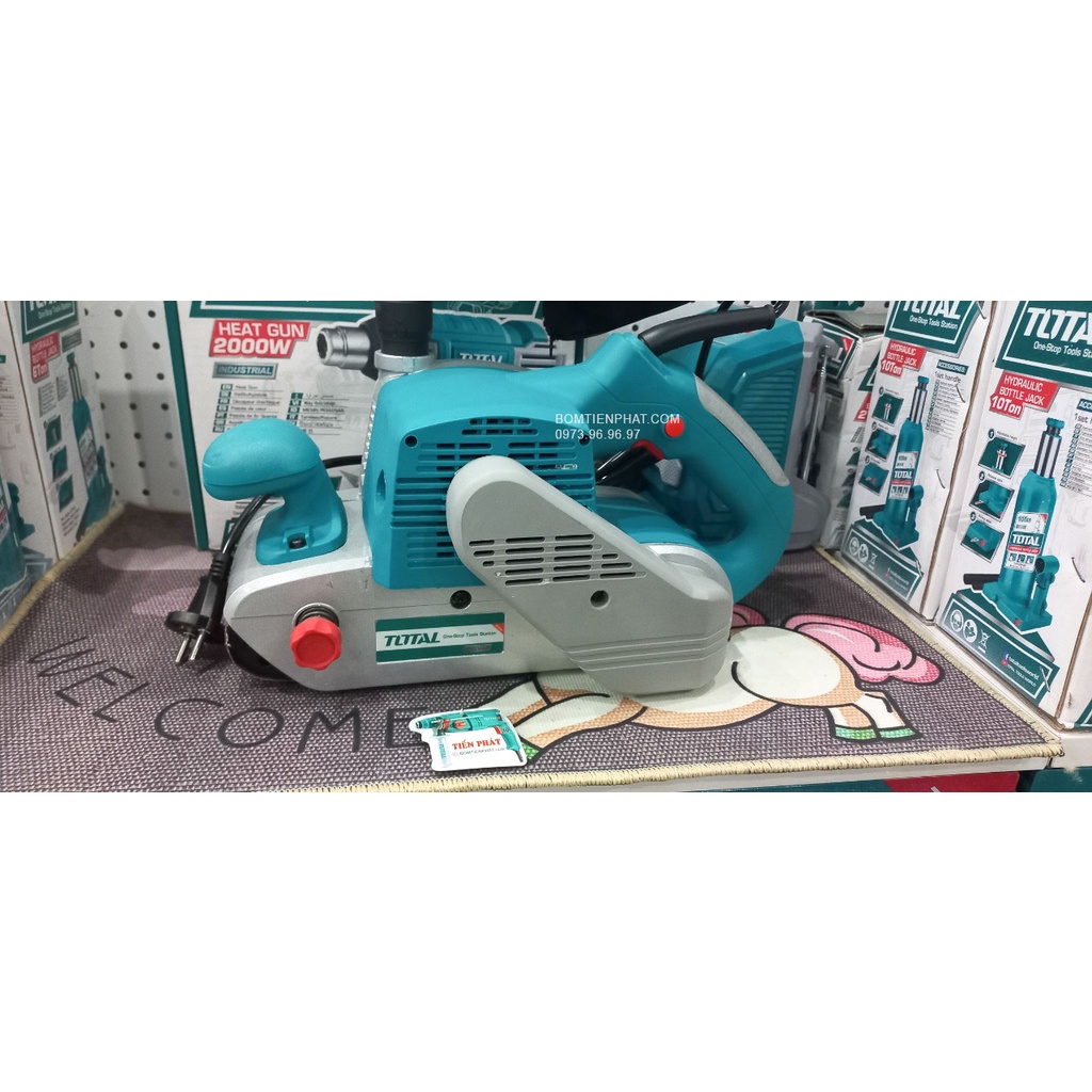 MÁY CHÀ TĂNG gỗ 1200W CHÍNH HÃNG TOTAL TBS12001 - Đánh rung mịn bề mặt gỗ an toàn - TOTAL TOOLS WORLD THƯƠNG HIỆU ĐỨC