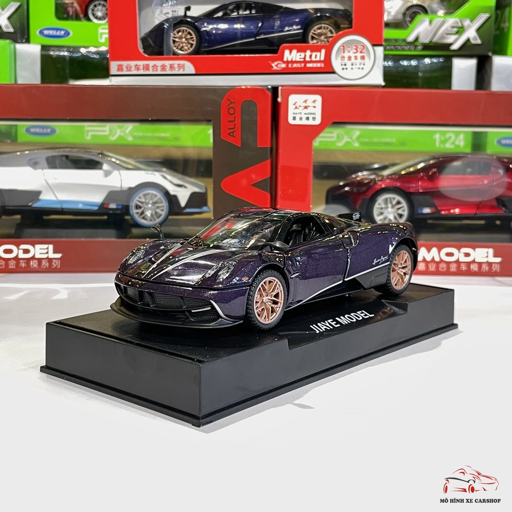 Xe mô hình sắt Pagani Huayra Dinastia  tỉ lệ 1:32 hãng Double Horses 3 màu