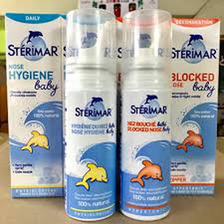 Xịt muối biển Sterimar Baby (100ml)