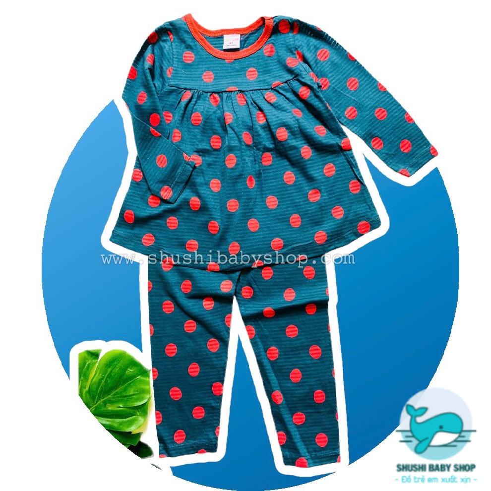 [Có sẵn] [FreeShip] [Ảnh thật] [Giá hủy diệt] Bộ Dài Tay Bé Gái Xuất Dư Gym's Kids Bèo Mặc Nhà Cực Xinh
