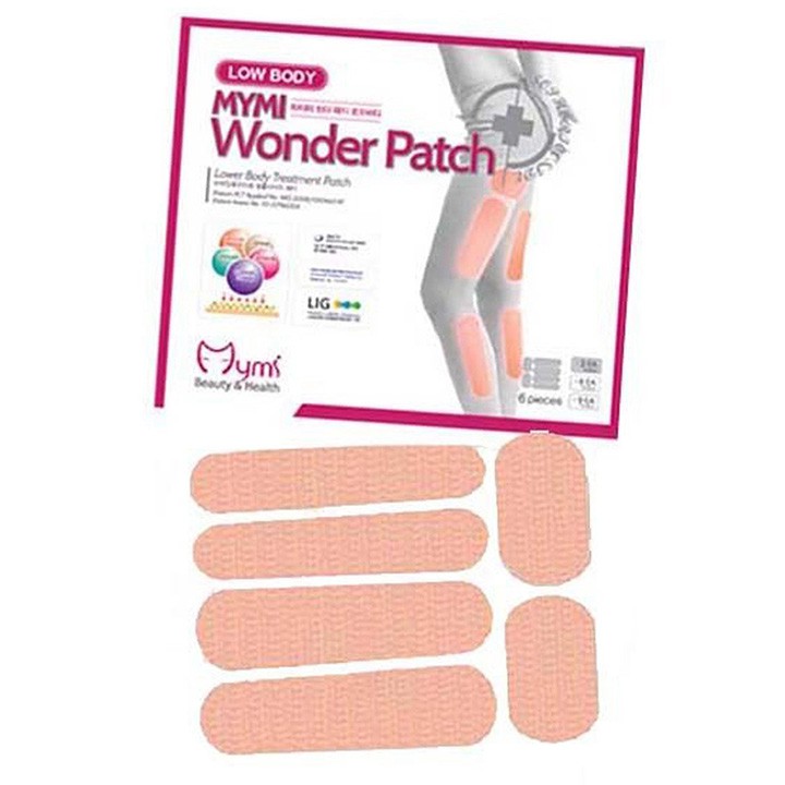 Bộ 18 Miếng Dán Tan Mỡ Đùi Wonder Patch Hàn Quốc (3 tấm)