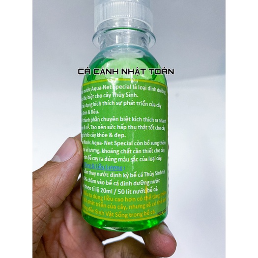 PHÂN NƯỚC THỦY SINH WAER PLANT CHO BỂ THỦY SINH AQUA NET 100ML