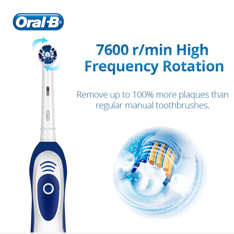 Bàn chải đánh răng điện ORAL-B hoạt động với độ chính xác cao chuyên dụng cao cấp