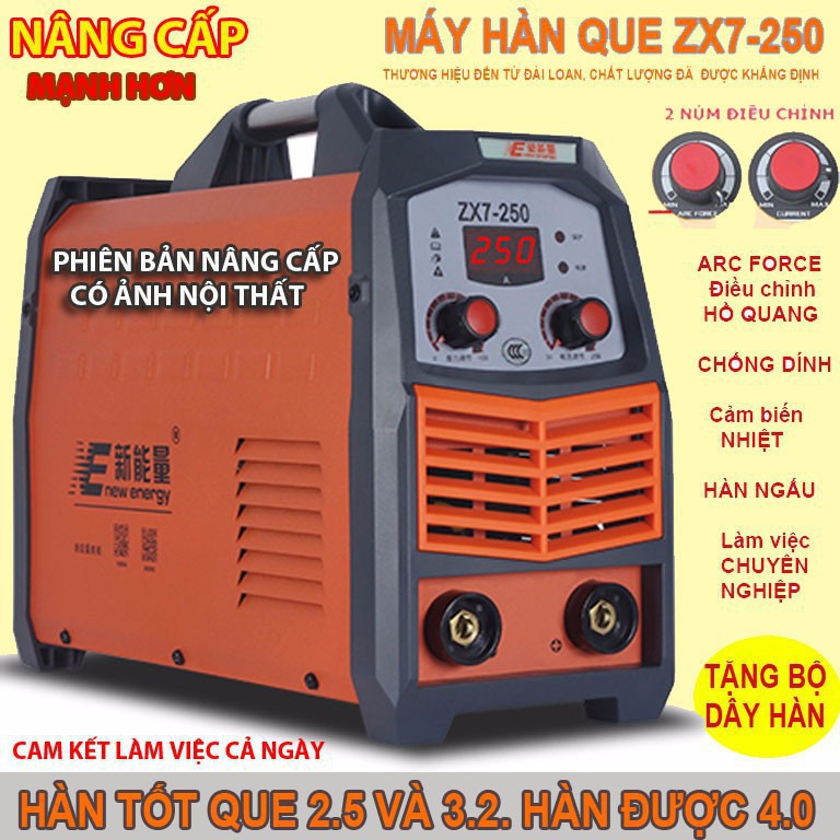 Máy hàn que điện tử NE ZX7-250a giá rẻ | may han | may han dien tu | may han que