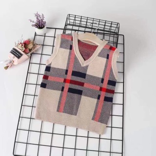 Áo gile len cho bé trai size đại