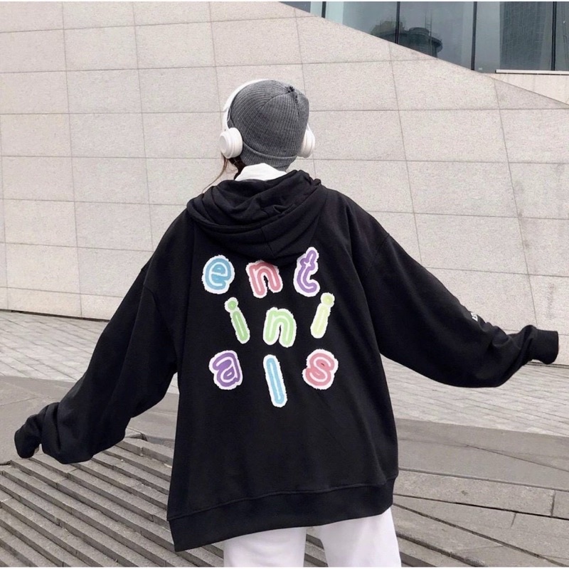 [free ship]áo hoodie pe nỉ nữ from rộng phong cách hàn quốc