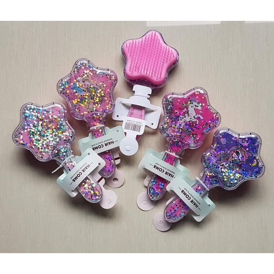 Lược kim tuyến hình sao ngựa pony