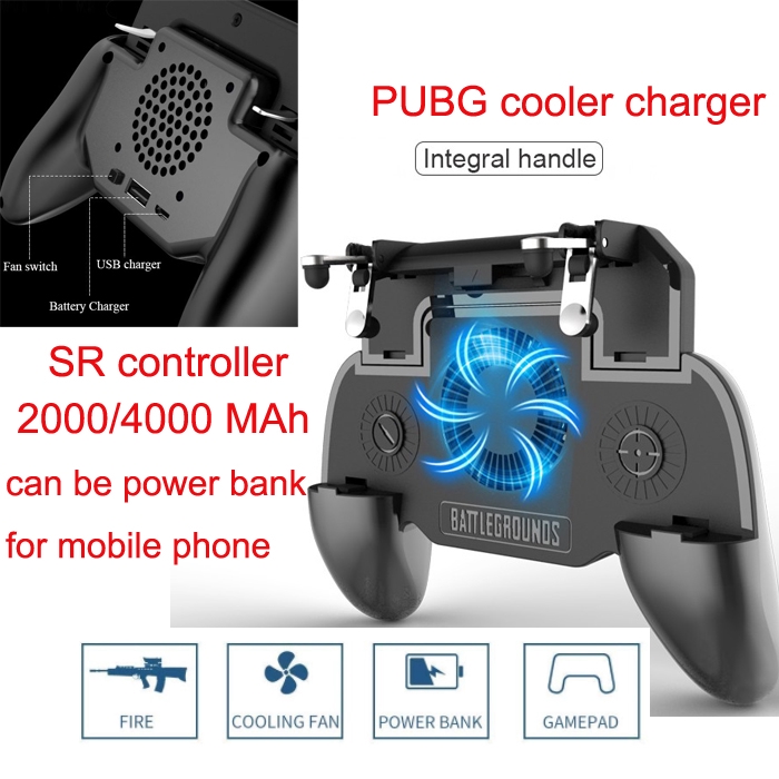 [GIÁ SỈ ] Tay cầm chơi game kiêm quạt tản nhiệt co cấp và sạc dự phòng 2000mah SR2000, Mystore247 | BigBuy360 - bigbuy360.vn