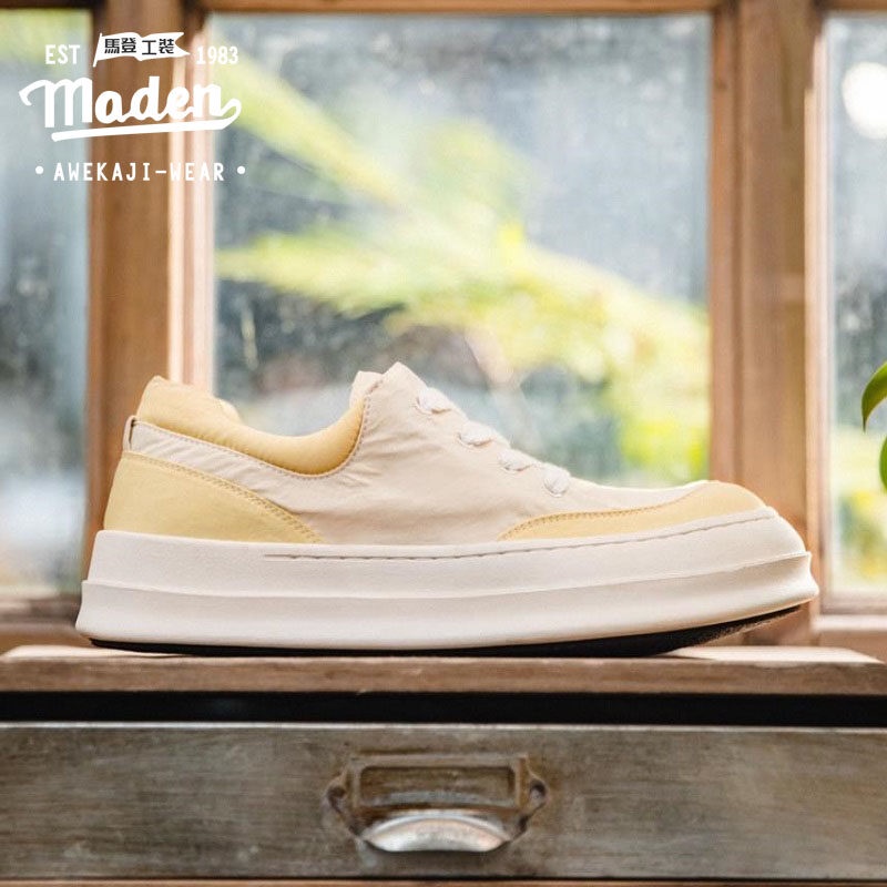 Giày thể thao MADEN đế dày màu sắc macaron kết hợp tươi tắn thoáng khí thời trang mùa hè 2022 dành cho nữ