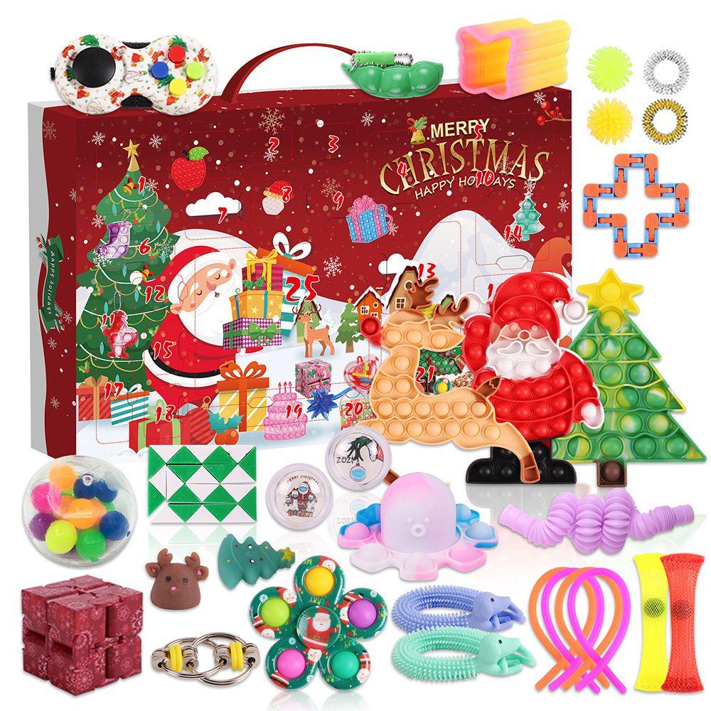 SUSANS Set 25 Đồ Chơi Fidget Spinner 24 Ngày GiúP GiảM Stress