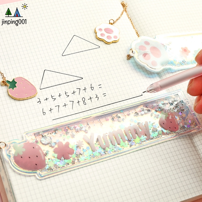 Thước vẽ PVC hình nhân vật hoạt hình | BigBuy360 - bigbuy360.vn