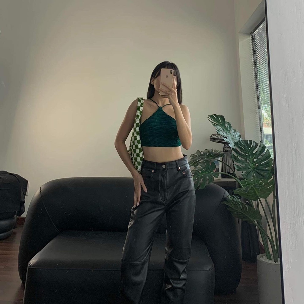 Yếm Crochet Top - Áo móc len - Ichi.sg