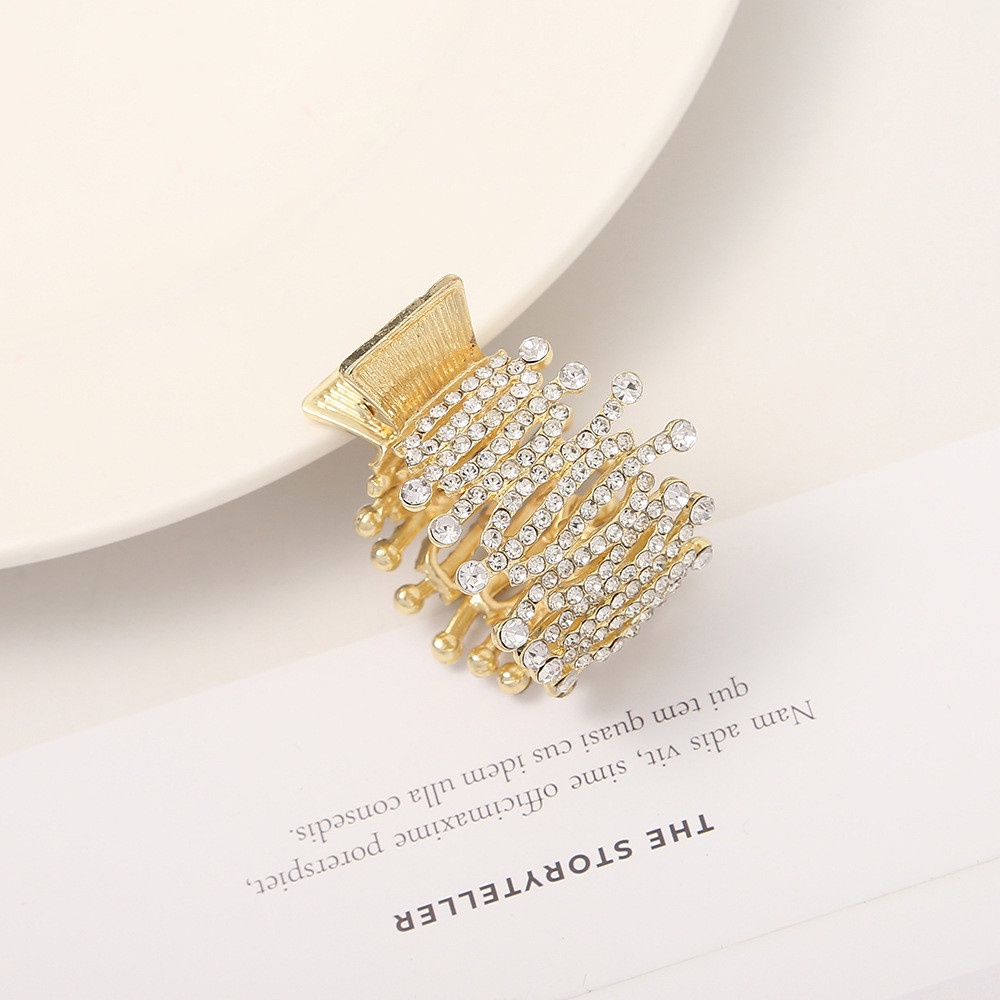 Kẹp Tóc Đính Đá Và Ngọc Trai Thời Trang Cho Nữ