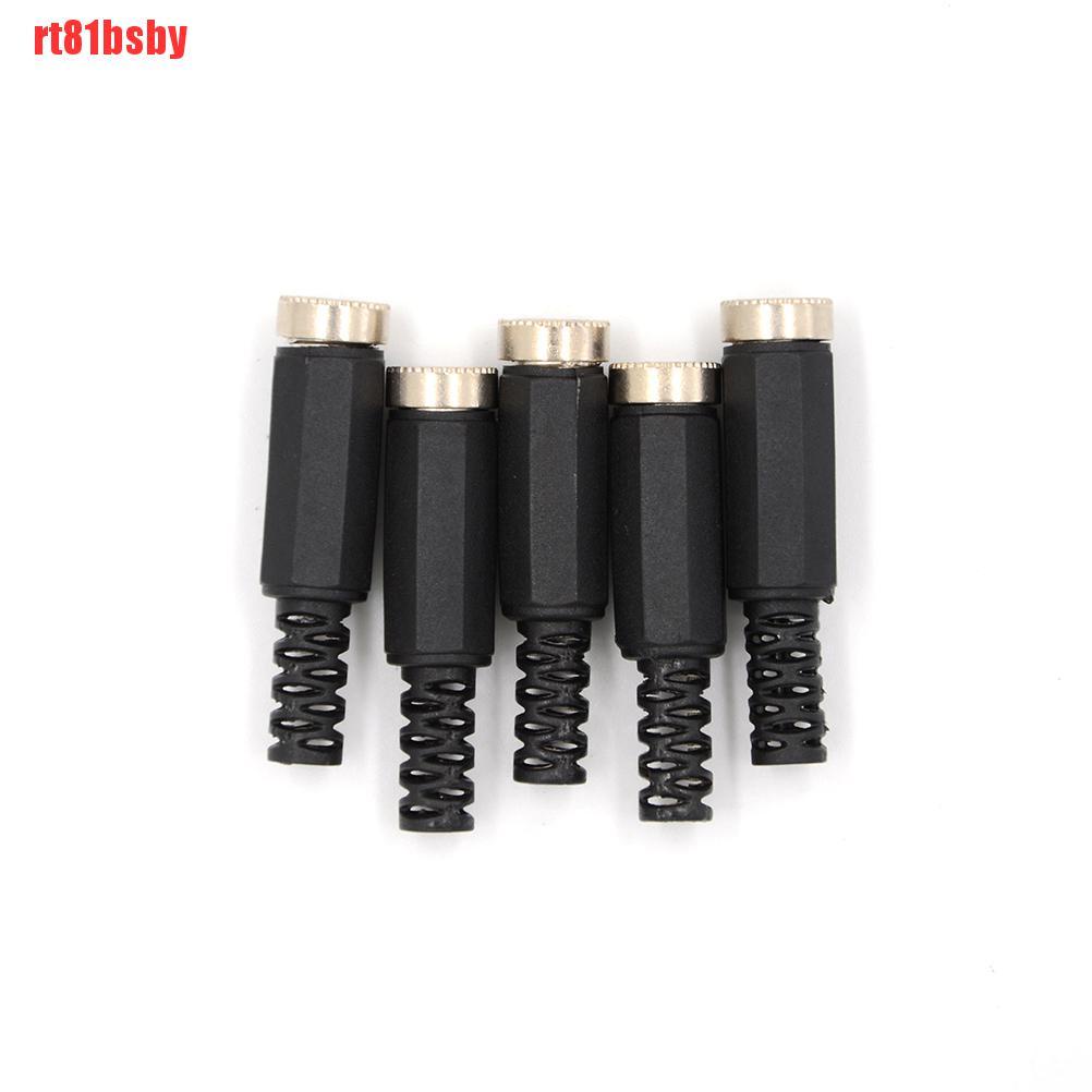 Set 5 Đầu Cắm Nguồn Dc Rt81Bsby 5.5mm X 2.1mm