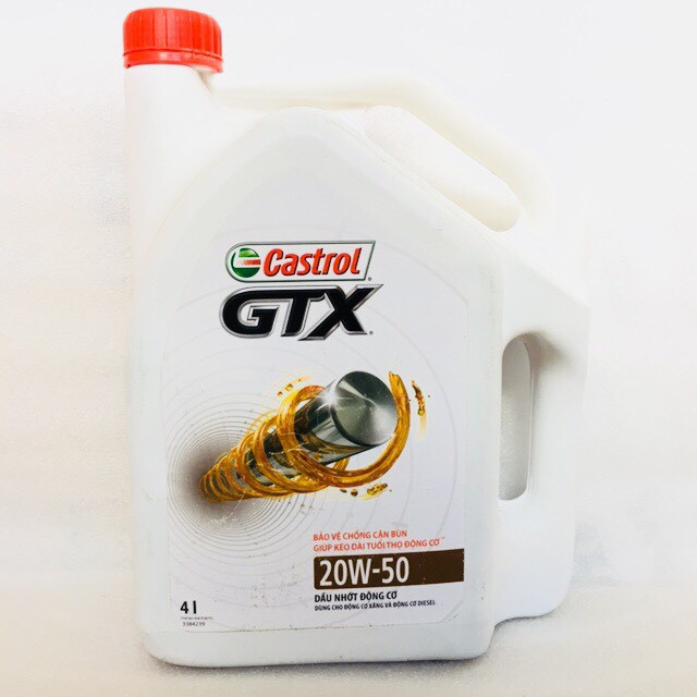 NHỚT CASTROL GTX 20w-50 4 lít