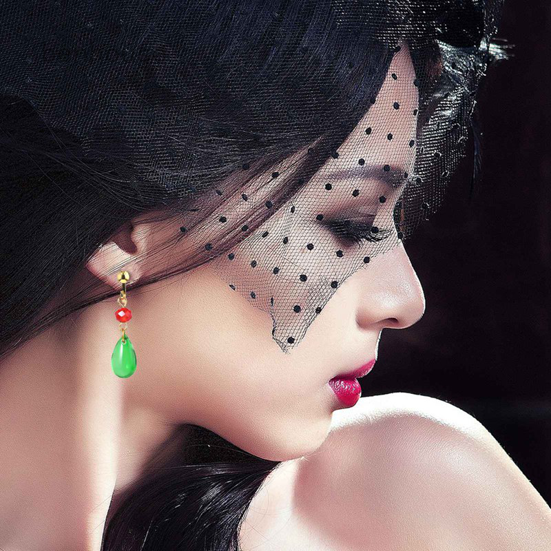 Bông Tai Hình Giọt Nước Hoá Trang Howl